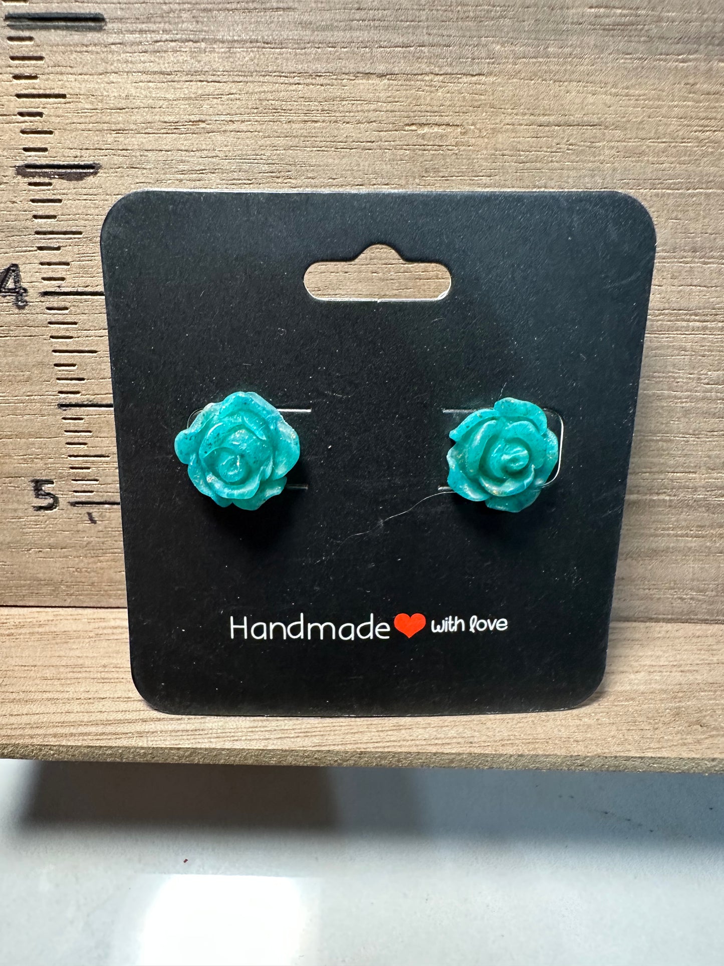 Rose Stud Earrings