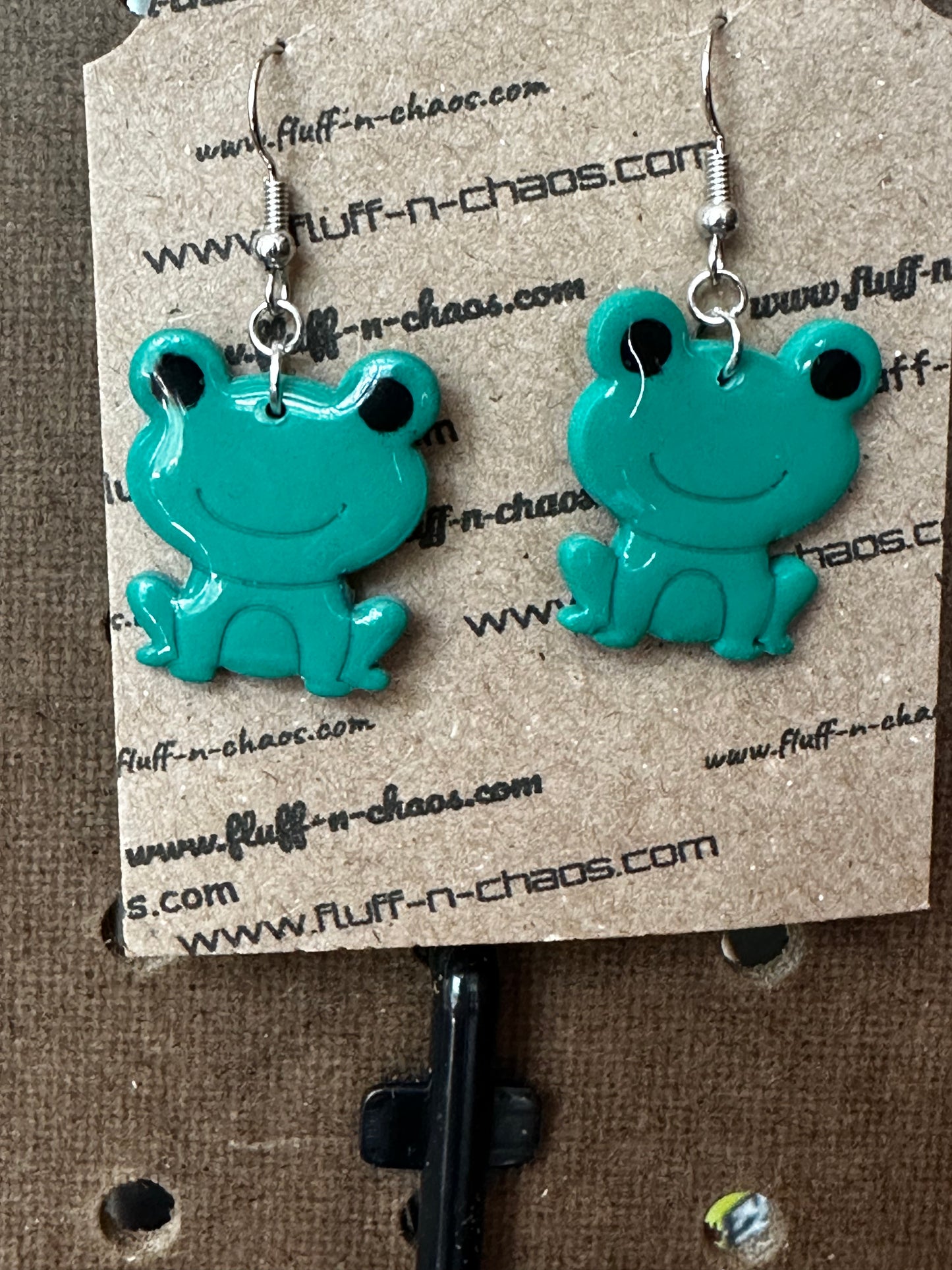 Frog Earrings - Beautiful Disaster 