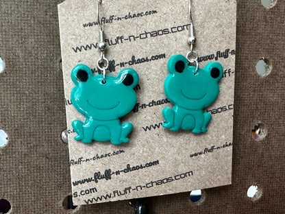 Frog Earrings - Beautiful Disaster 