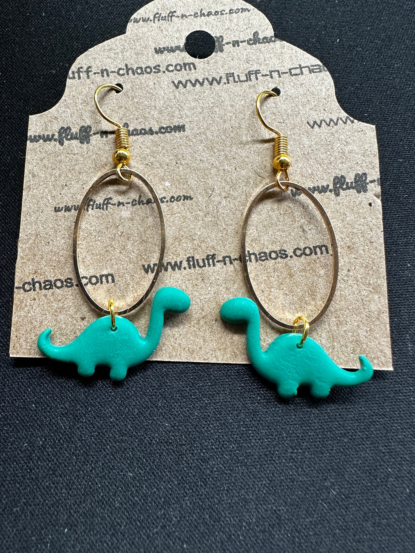 Dinosaur Earrings - Beautiful Disaster 