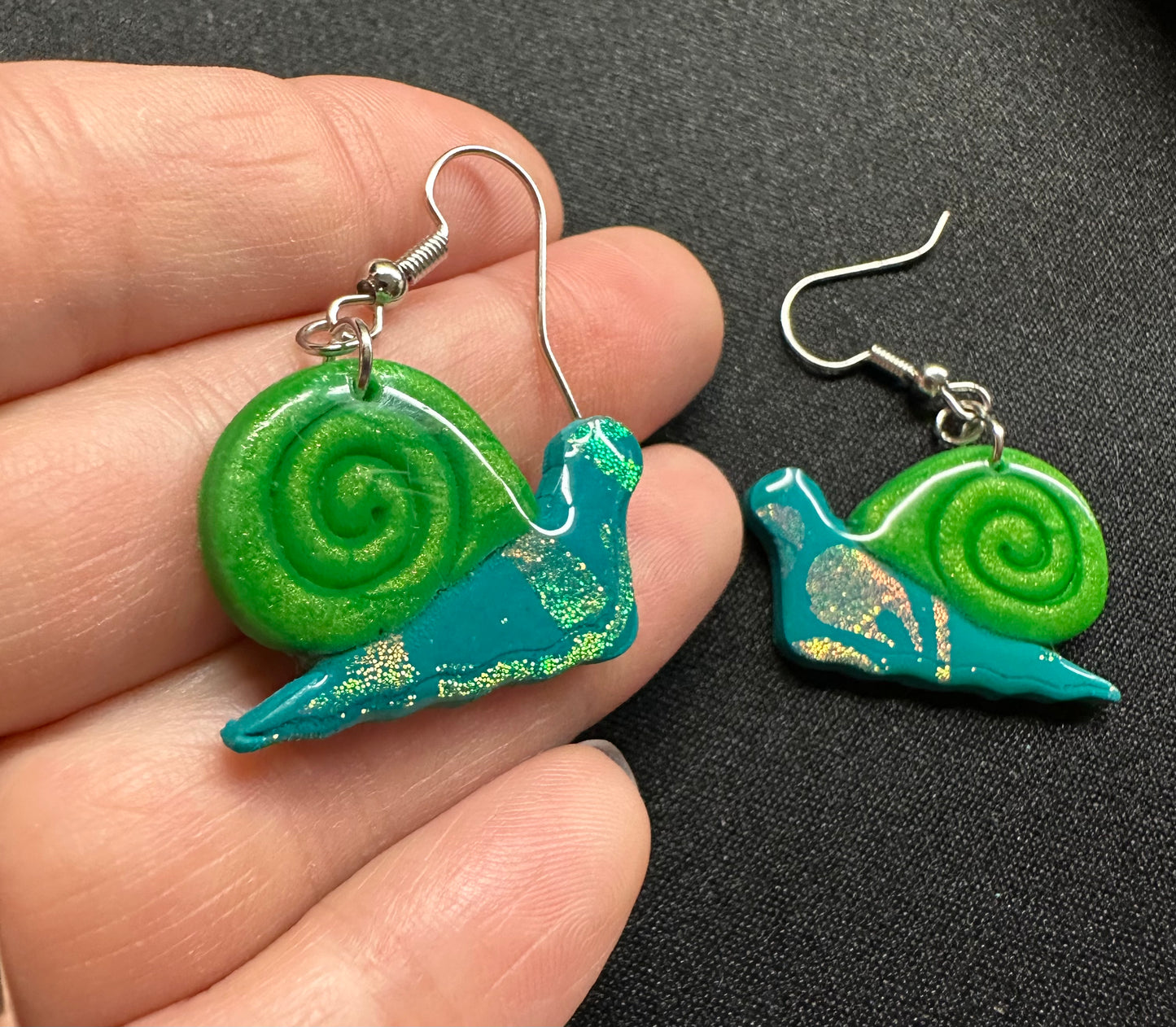 Snail Earrings - Beautiful Disaster 