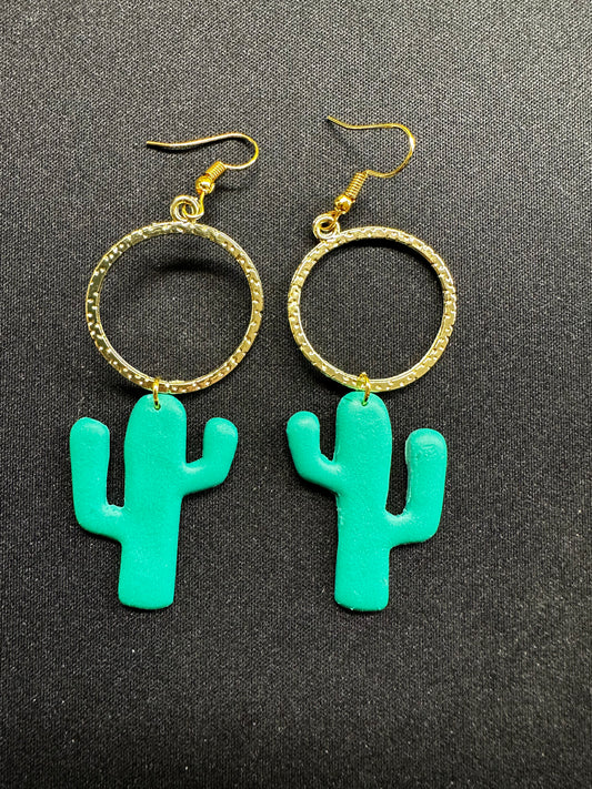 Cactus Earrings - Beautiful Disaster 