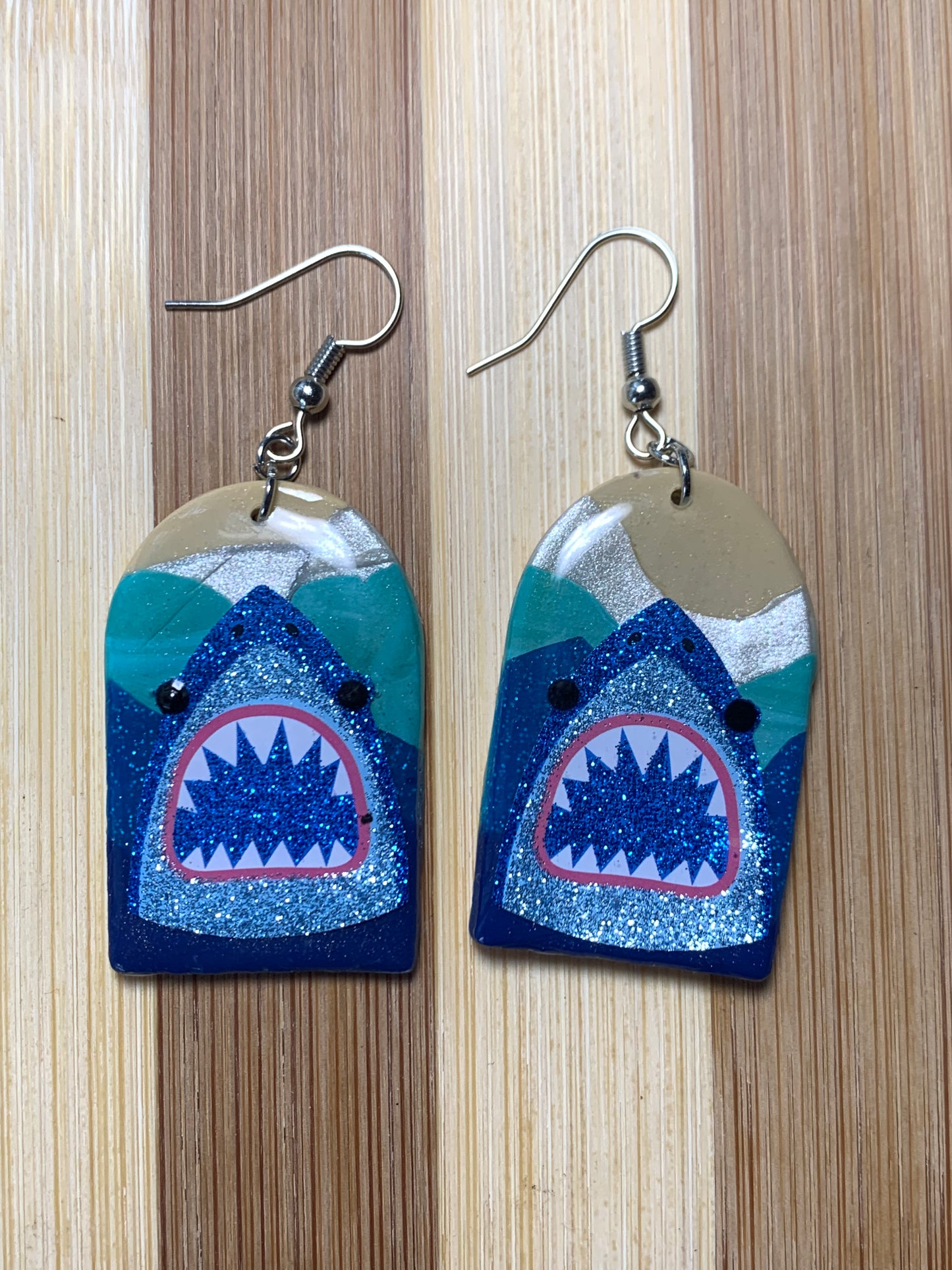 Jaws of Summer Earrings - Beautiful Disaster 