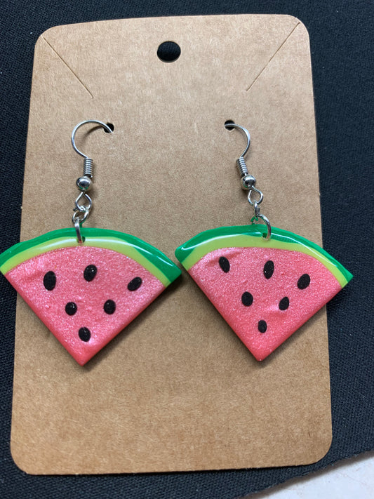 Watermelon Earrings - Beautiful Disaster 